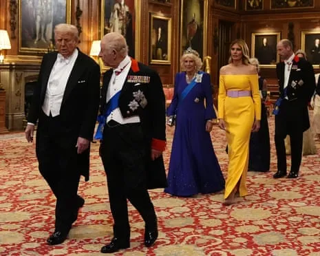 Royals Deploy Red Carpet Amid Protests; Kimmel Taken Off Air Due To Charlie Kirk Remarks